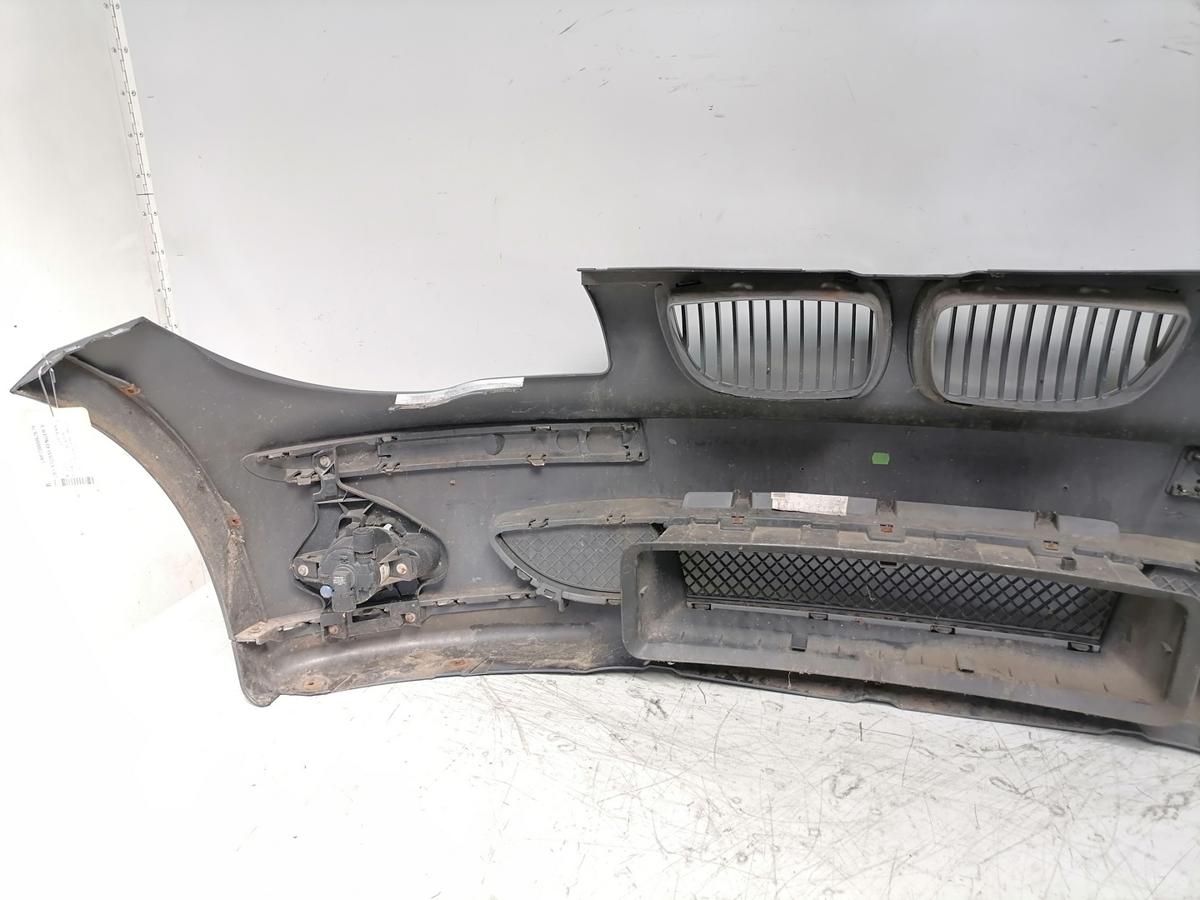 BMW 1er E87 original Sto&szlig;stange Stossf&auml;nger vorn Sparkling Graphite Bj.2005